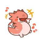 ゆったりドラゴン（個別スタンプ：9）