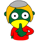 ヒコイチという名のカッパ（英語）（個別スタンプ：4）