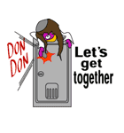 ヒコイチという名のカッパ（英語）（個別スタンプ：9）