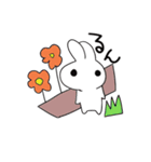 メリーちゃんのうさぎのぬいぐるみ（個別スタンプ：24）