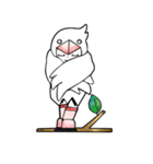 白からす（個別スタンプ：4）