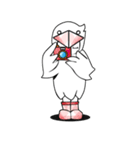 白からす（個別スタンプ：5）