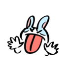 てがきうさぎ。（個別スタンプ：7）