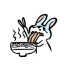 てがきうさぎ。（個別スタンプ：21）