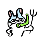 てがきうさぎ。（個別スタンプ：31）