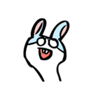 てがきうさぎ。（個別スタンプ：32）