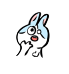 てがきうさぎ。（個別スタンプ：34）