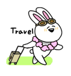 Acchan of rabbit English version（個別スタンプ：38）