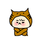 ネコの中の人（個別スタンプ：18）