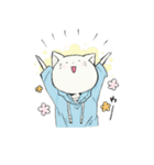 猫次郎のはっぴースタンプ（個別スタンプ：1）