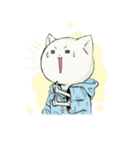 猫次郎のはっぴースタンプ（個別スタンプ：3）