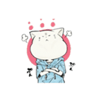 猫次郎のはっぴースタンプ（個別スタンプ：8）
