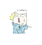 猫次郎のはっぴースタンプ（個別スタンプ：25）