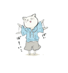 猫次郎のはっぴースタンプ（個別スタンプ：40）