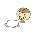 かしわもちくんと仲間たち（個別スタンプ：7）