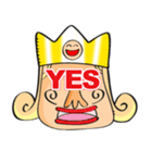 ズバリの王様（個別スタンプ：17）