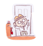 みっちゃんちのお父さん（個別スタンプ：23）