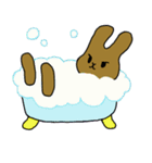 うさぎのラッキーとハッピー（個別スタンプ：6）