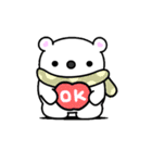 えりまきクマ子（個別スタンプ：36）