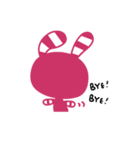 くつ下耳ウサコ（個別スタンプ：9）