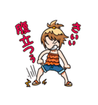 仲良し三人姉妹（個別スタンプ：7）