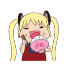 チャリ走公式スタンプ 「チャリ子」（個別スタンプ：5）