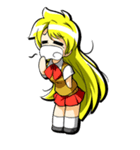 金髪少女サキちゃん。（個別スタンプ：17）