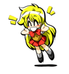 金髪少女サキちゃん。（個別スタンプ：22）