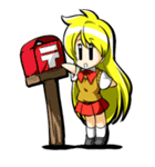 金髪少女サキちゃん。（個別スタンプ：38）
