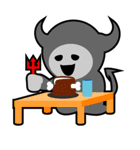 プリティーあくまさん（個別スタンプ：3）