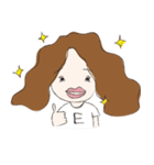独身Eちゃんの日常（個別スタンプ：13）