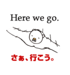 白クマオと3単語英会話（個別スタンプ：20）