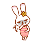 うさママは大変♪（個別スタンプ：3）