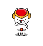 戦隊ヒーローねこさんスタンプ（個別スタンプ：30）
