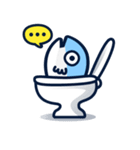 ひとりぼっち魚話（個別スタンプ：35）