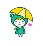 みどりずきんちゃん（個別スタンプ：9）