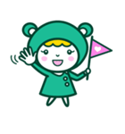 みどりずきんちゃん（個別スタンプ：34）