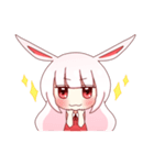 白うさぎのユキちゃん（個別スタンプ：4）