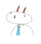 サラリーマンうさぎさん（個別スタンプ：18）