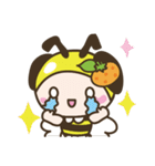 ぶんぶんハチさんフルーツ（個別スタンプ：39）