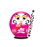 演技？だるま（個別スタンプ：6）