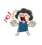 Crazy Aunt（個別スタンプ：6）