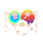 カラーひつじ（個別スタンプ：38）