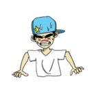 eyebrow guy（個別スタンプ：15）
