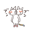 ねこ山田のにゃんとかにゃる。（個別スタンプ：2）