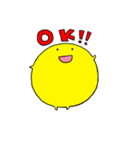 きいろいいきもの（個別スタンプ：6）