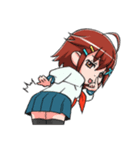 女子高生 X子（えくすこ）（個別スタンプ：36）