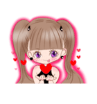 ガールズ！てんしとあくま（個別スタンプ：9）