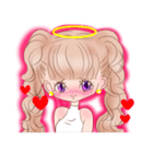 ガールズ！てんしとあくま（個別スタンプ：36）