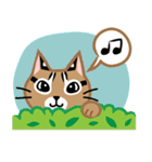 台灣の山猫を抱いてね！（個別スタンプ：3）